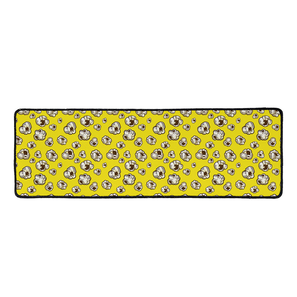 Popcorn Pattern Print Long Kitchen Mat