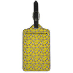 Popcorn Pattern Print Luggage Tag