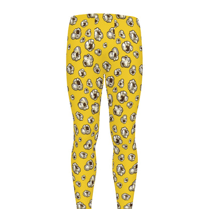 Popcorn Pattern Print Men's leggings