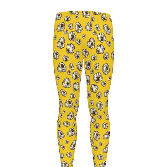 Popcorn Pattern Print Men's leggings