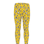Popcorn Pattern Print Men's leggings