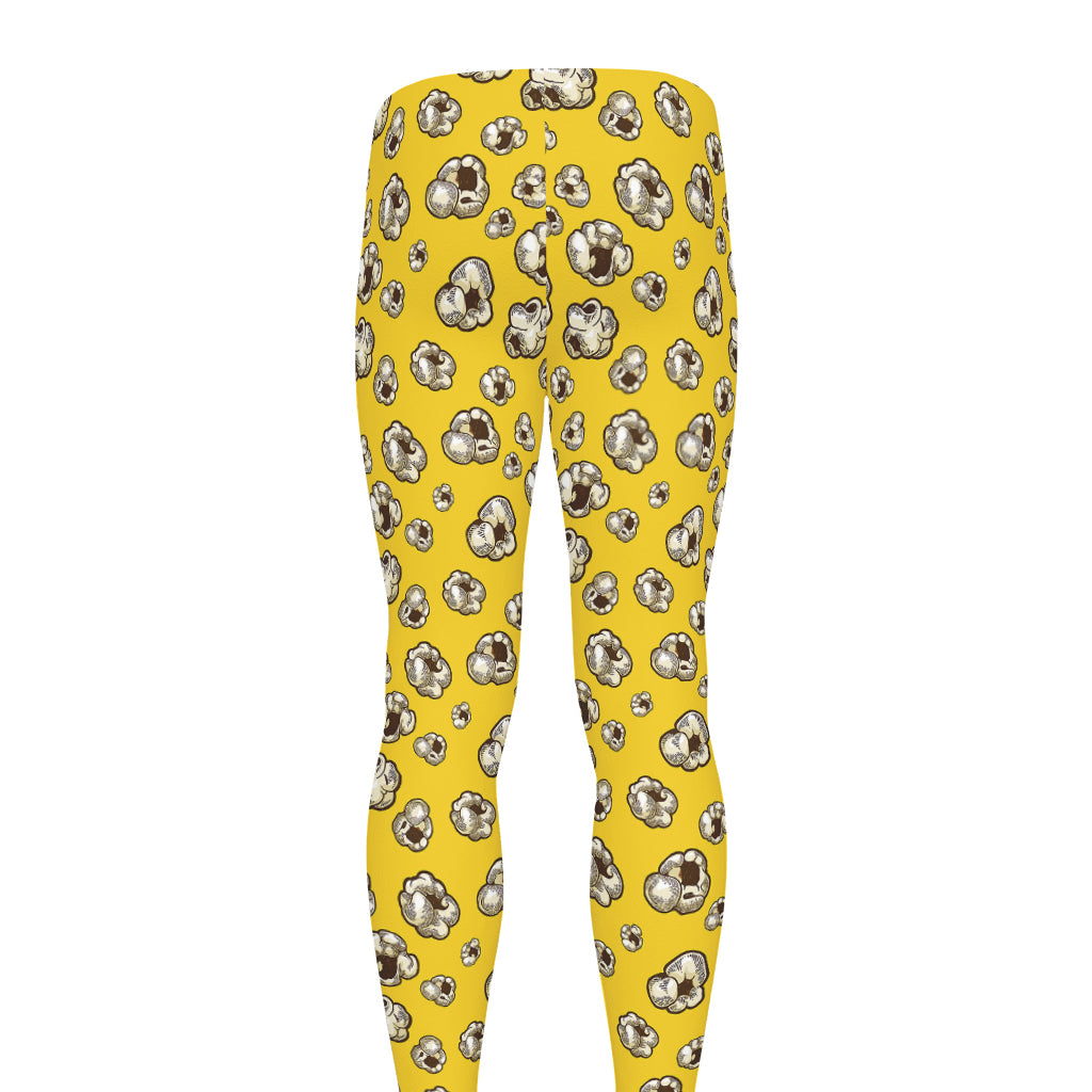 Popcorn Pattern Print Men's leggings