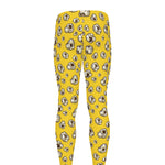 Popcorn Pattern Print Men's leggings