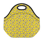Popcorn Pattern Print Neoprene Lunch Bag