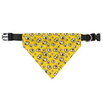 Popcorn Pattern Print Over The Collar Dog Bandana