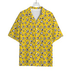 Popcorn Pattern Print Rayon Hawaiian Shirt