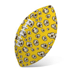 Popcorn Pattern Print Rugby Ball