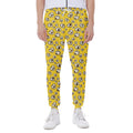 Popcorn Pattern Print Joggers