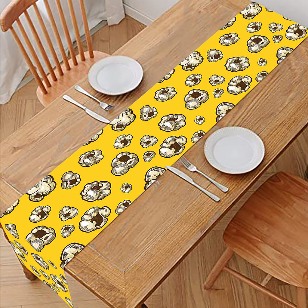 Popcorn Pattern Print Table Runner