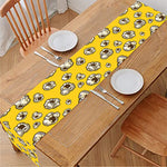 Popcorn Pattern Print Table Runner