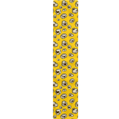 Popcorn Pattern Print Table Runner