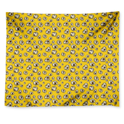 Popcorn Pattern Print Tapestry
