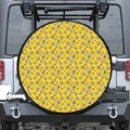 Popcorn Pattern Print Tire Cover