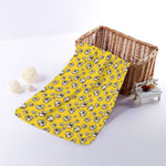 Popcorn Pattern Print Towel