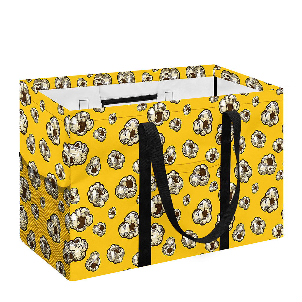 Popcorn Pattern Print Utility Tote Bag