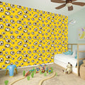Popcorn Pattern Print Wall Sticker