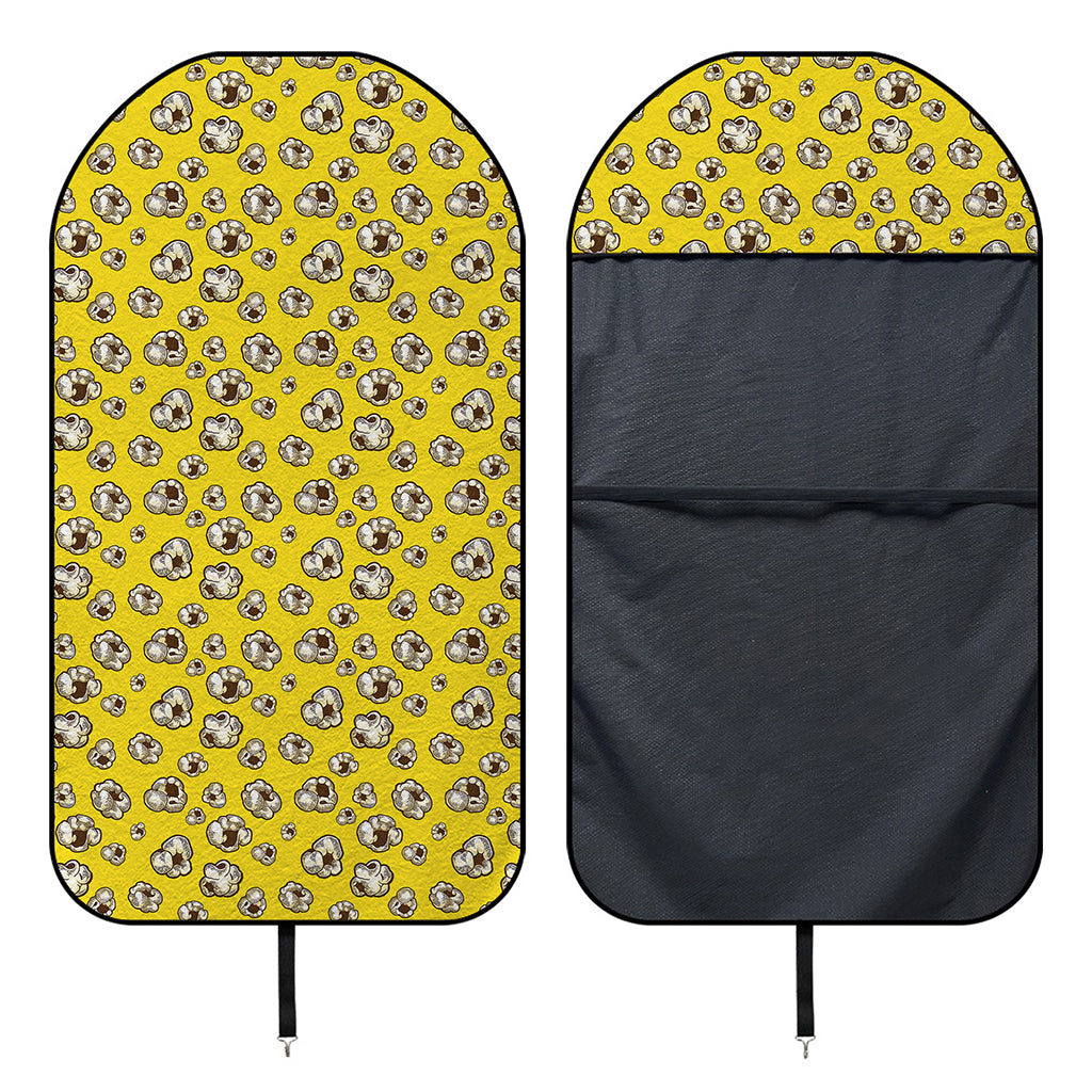 Popcorn Pattern Print Waterproof Car Seat Cover
