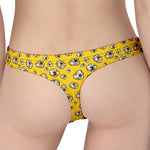 Popcorn Pattern Print Women's Thong