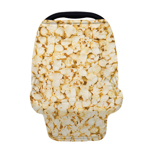 Popcorn Print Baby Seat Cover