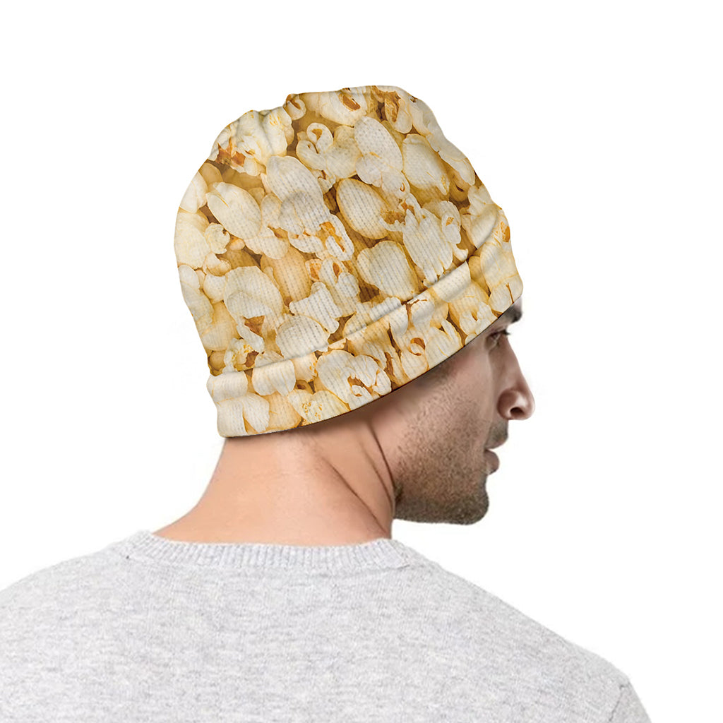 Popcorn Print Beanie