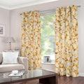 Popcorn Print Dimout Grommet Curtains
