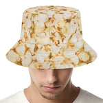 Popcorn Print Bucket Hat