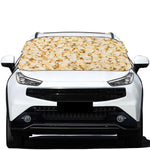 Popcorn Print Car Windshield Snow Cover