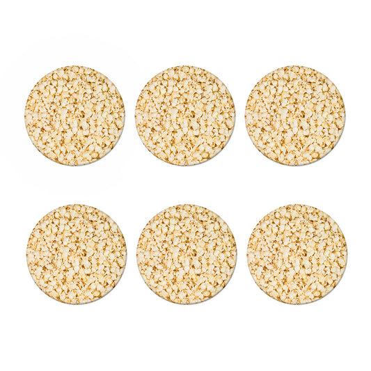 Popcorn Print Coaster Set