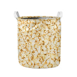 Popcorn Print Collapsible Laundry Basket