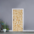 Popcorn Print Door Sticker