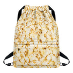 Popcorn Print Drawstring Backpack