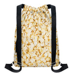 Popcorn Print Drawstring Backpack