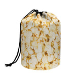 Popcorn Print Drawstring Makeup Bag