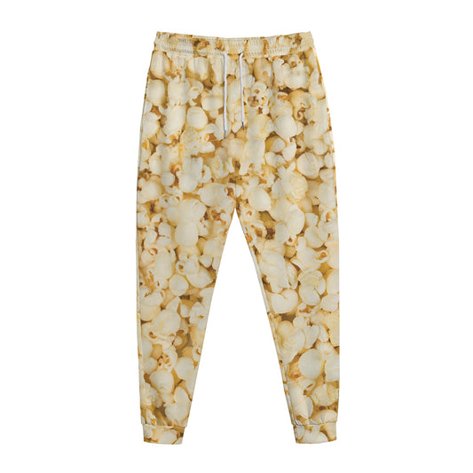 Popcorn Print Jogger Pants