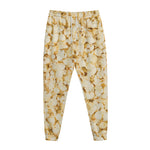 Popcorn Print Jogger Pants