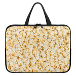 Popcorn Print Laptop Sleeve With Handle