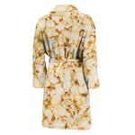 Popcorn Print Men's Bathrobe
