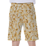 Popcorn Print Men's Beach Shorts