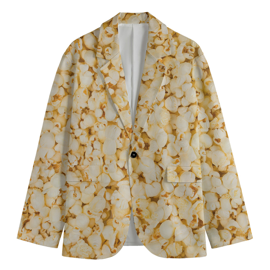 Popcorn Print Men's Blazer