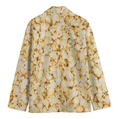 Popcorn Print Men's Blazer