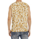 Popcorn Print Men's Fitness Tank Top