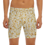 Popcorn Print Men's Long Boxer Briefs