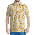 Popcorn Print Men's Polo Shirt