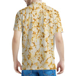 Popcorn Print Men's Polo Shirt