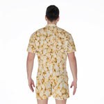 Popcorn Print Men's Rompers