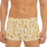 Popcorn Print Men's Short Boxer Briefs