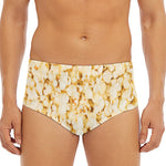 Popcorn Print Men's Triangle Swim Briefs