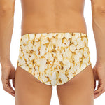 Popcorn Print Men's Triangle Swim Briefs