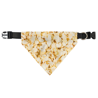 Popcorn Print Over The Collar Dog Bandana
