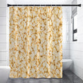 Popcorn Print Premium Shower Curtain